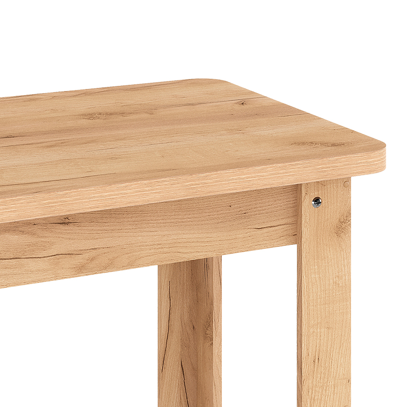 Τραπέζι Celeste Pakoworld Μελαμίνης Σε Oak Απόχρωση 100X60X73.5Εκ Τραπέζι Celeste Pakoworld Μελαμίνης Σε Oak Απόχρωση 100X60X73.5Εκ