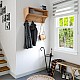Κρεμάστρα Crosta Pakoworld Σε Oak Απόχρωση 80X28X40Εκ Κρεμάστρα Crosta Pakoworld Σε Oak Απόχρωση 80X28X40Εκ
