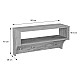 Κρεμάστρα Crosta Pakoworld Σε Oak Απόχρωση 80X28X40Εκ Κρεμάστρα Crosta Pakoworld Σε Oak Απόχρωση 80X28X40Εκ