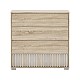 Συρταριέρα Bruse Pakoworld Μελαμίνη Σε Sonoma-Oak Απόχρωση 96.7X40.5X92.9Εκ