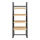 Βιβλιοθήκη Ryder Pakoworld Σε Oak-Μαύρη Απόχρωση 75X36X185Εκ Βιβλιοθήκη Ryder Pakoworld Σε Oak-Μαύρη Απόχρωση 75X36X185Εκ
