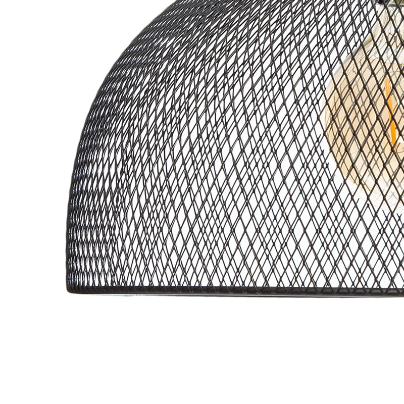 Φωτιστικό Οροφής Μονόφωτο Sam Pakoworld Ε27 Μαύρο Φ30X22,5Εκ