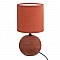 Επιτραπέζιο Φωτιστικό Pwl-1210 Pakoworld Ε14 Κεραμικό Σε Terracotta Απόχρωση Φ13X25Εκ
