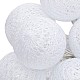 Διακοσμητικά Λαμπάκια Led Batoni Pakoworld Pvc Σε Λευκή Απόχρωση Φ6X435Εκ