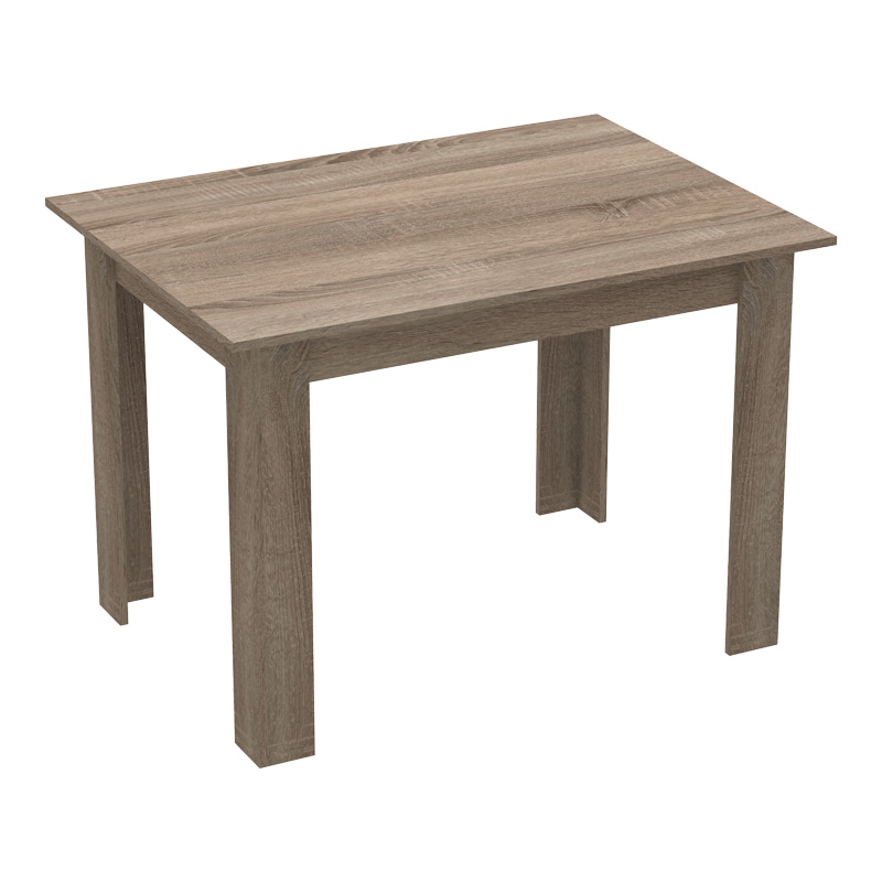 Τραπεζαρία Manka-Parker Pakoworld Σετ 5Τεμ Mdf Σε Μαύρη-Sonoma Truffle Απόχρωση 110X80X77Εκ Τραπεζαρία Manka-Parker Pakoworld Σετ 5Τεμ Mdf Σε Μαύρη-Sonoma Truffle Απόχρωση 110X80X77Εκ