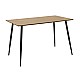 Τραπεζαρία Cuba-Julita Pakoworld Σετ 5Τεμ Mdf Sonoma-Μαύρο-Φυσικό 120X70X76Εκ Τραπεζαρία Cuba-Julita Pakoworld Σετ 5Τεμ Mdf Sonoma-Μαύρο-Φυσικό 120X70X76Εκ