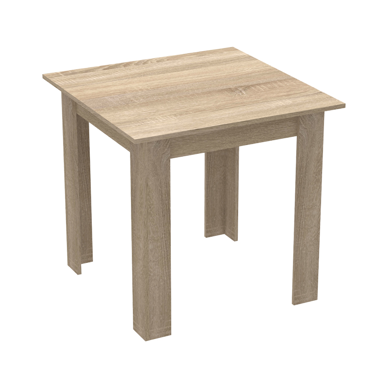 Τραπεζαρία Manka I-Bella Pakoworld Σετ 3Τεμ Σε Sonoma Απόχρωση 80X80X77Εκ Τραπεζαρία Manka I-Bella Pakoworld Σετ 3Τεμ Σε Sonoma Απόχρωση 80X80X77Εκ