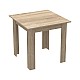 Τραπεζαρία Manka I-Bella Pakoworld Σετ 3Τεμ Σε Sonoma Απόχρωση 80X80X77Εκ Τραπεζαρία Manka I-Bella Pakoworld Σετ 3Τεμ Σε Sonoma Απόχρωση 80X80X77Εκ