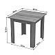 Τραπεζαρία Manka I-Bella Pakoworld Σετ 3Τεμ Σε Sonoma Truffle Απόχρωση 80X80X77Εκ