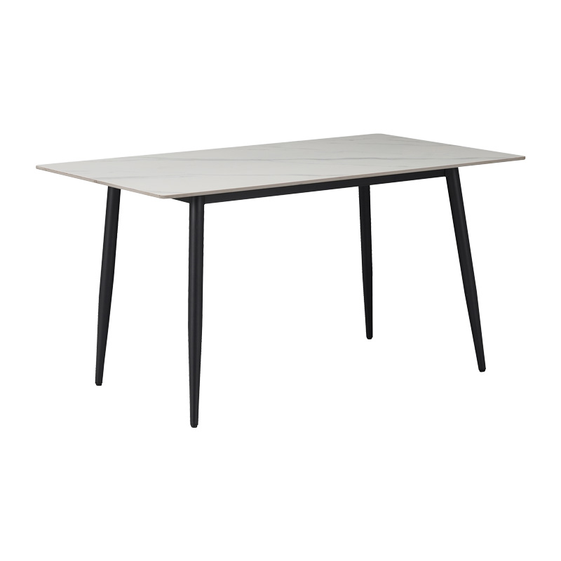 Τραπεζαρία Aurora I-Gustas Pakoworld Σετ 5Τεμ Sintered Stone-Μαύρο-Λευκό 120X60X75Εκ Τραπεζαρία Aurora I-Gustas Pakoworld Σετ 5Τεμ Sintered Stone-Μαύρο-Λευκό 120X60X75Εκ
