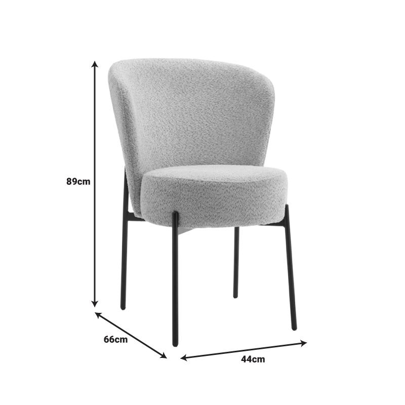 Τραπεζαρία Balou-Houlian Pakoworld Σετ 3Τεμ Mdf Μαύρο-Ύφασμα Μέντα Φ80X73Εκ