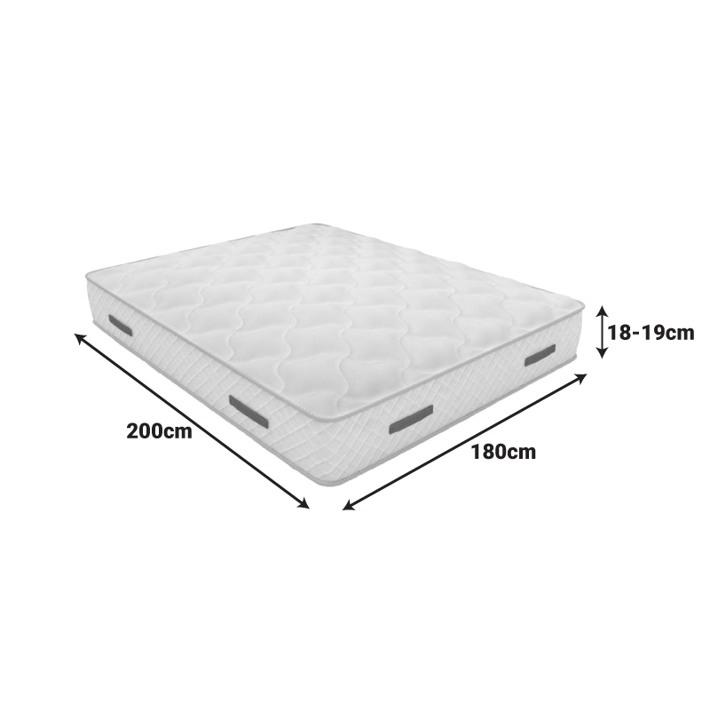 Στρώμα Relaxation Chic Strom Διπλής Όψης 18-19Cm 180X200Εκ