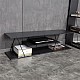 Έπιπλο Τηλεόρασης Tars Pakoworld Ανθρακί-Μαύρο 120X30X33Εκ Έπιπλο Τηλεόρασης Tars Pakoworld Ανθρακί-Μαύρο 120X30X33Εκ
