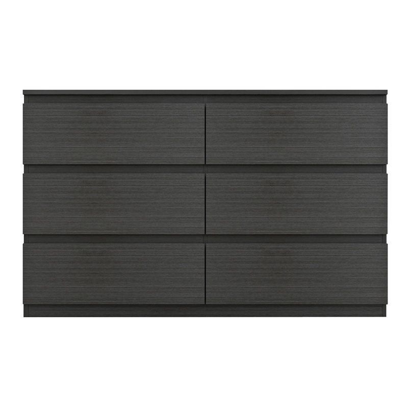 Συρταριέρα Cindy Pakoworld 6 Συρταριών Wenge 120X40X75Εκ Συρταριέρα Cindy Pakoworld 6 Συρταριών Wenge 120X40X75Εκ