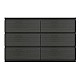 Συρταριέρα Cindy Pakoworld 6 Συρταριών Wenge 120X40X75Εκ Συρταριέρα Cindy Pakoworld 6 Συρταριών Wenge 120X40X75Εκ