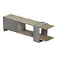 Έπιπλο Τηλεόρασης Standi Pakoworld Σε Sonoma-Γκρι Cement Απόχρωση 120X25X36.8Εκ Έπιπλο Τηλεόρασης Standi Pakoworld Σε Sonoma-Γκρι Cement Απόχρωση 120X25X36.8Εκ