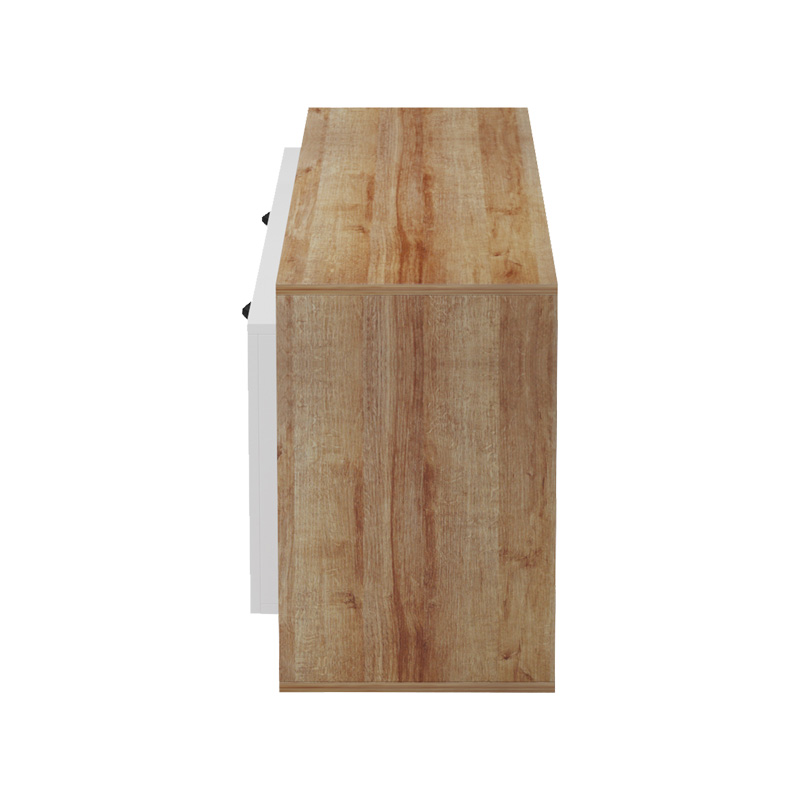 Έπιπλο Τηλεόρασης Tobler Pakoworld Σε Oak- Λευκή Απόχρωση 170X40X53Εκ Έπιπλο Τηλεόρασης Tobler Pakoworld Σε Oak- Λευκή Απόχρωση 170X40X53Εκ
