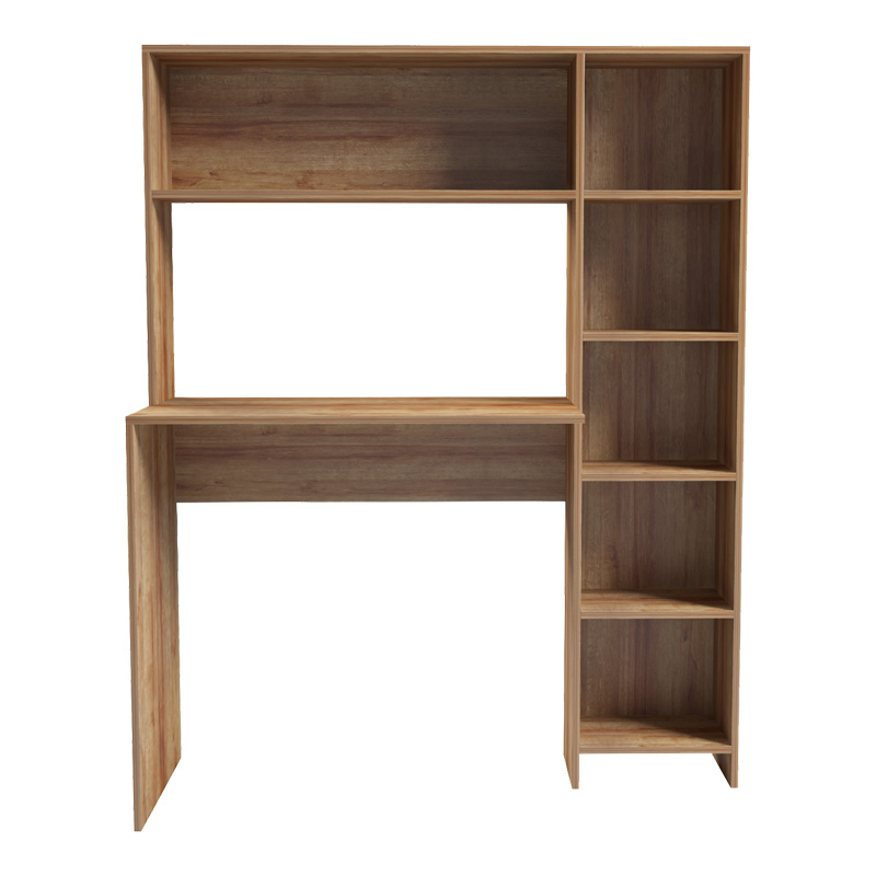 Γραφείο Με Βιβλιοθήκη Janson Pakoworld Σε Oak Απόχρωση 113.2X40X141.8Εκ Γραφείο Με Βιβλιοθήκη Janson Pakoworld Σε Oak Απόχρωση 113.2X40X141.8Εκ