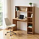 Γραφείο Με Βιβλιοθήκη Janson Pakoworld Σε Oak Απόχρωση 113.2X40X141.8Εκ Γραφείο Με Βιβλιοθήκη Janson Pakoworld Σε Oak Απόχρωση 113.2X40X141.8Εκ