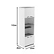 Ντουλάπα Κουζίνας Rowan Pakoworld Σε Λευκή-Sonoma Απόχρωση 60X42X182Εκ Ντουλάπα Κουζίνας Rowan Pakoworld Σε Λευκή-Sonoma Απόχρωση 60X42X182Εκ