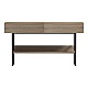 Κονσόλα Vien Pakoworld Σε Sonoma-Μαύρη Απόχρωση 139X43X75.5Εκ Κονσόλα Vien Pakoworld Σε Sonoma-Μαύρη Απόχρωση 139X43X75.5Εκ