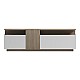 Έπιπλο Τηλεόρασης Vendora Pakoworld Σε Sonoma-Λευκή Απόχρωση 150X29.5X46.3Εκ Έπιπλο Τηλεόρασης Vendora Pakoworld Σε Sonoma-Λευκή Απόχρωση 150X29.5X46.3Εκ