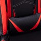 Καρέκλα Γραφείου Gaming Zeldo Pakoworld Pu Μαύρο-Κόκκινο 66X56X135Εκ