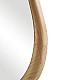Καθρέπτης Οβάλ Baloa Pakoworld Mdf Σε Φυσική Απόχρωση 44X4X80Εκ