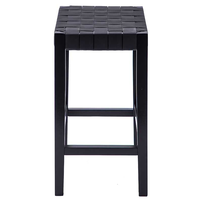 Σκαμπό Ridley Pakoworld Ξύλο-Pu Μαύρο 51X34X61.5Εκ Σκαμπό Ridley Pakoworld Ξύλο-Pu Μαύρο 51X34X61.5Εκ