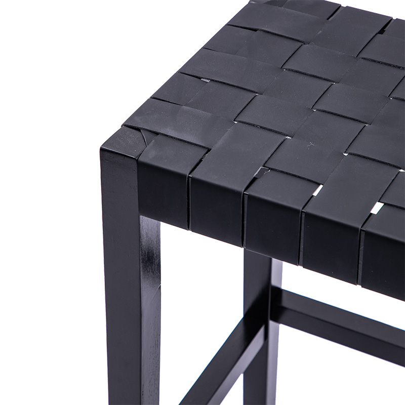 Σκαμπό Ridley Pakoworld Ξύλο-Pu Μαύρο 51X34X61.5Εκ Σκαμπό Ridley Pakoworld Ξύλο-Pu Μαύρο 51X34X61.5Εκ