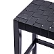 Σκαμπό Ridley Pakoworld Ξύλο-Pu Μαύρο 51X34X61.5Εκ Σκαμπό Ridley Pakoworld Ξύλο-Pu Μαύρο 51X34X61.5Εκ