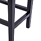Σκαμπό Ridley Pakoworld Ξύλο-Pu Μαύρο 51X34X61.5Εκ Σκαμπό Ridley Pakoworld Ξύλο-Pu Μαύρο 51X34X61.5Εκ