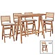 Τραπεζαρία Μπαρ Winslow Pakoworld Σετ 7Τεμ Ξύλο Rubberwood Ανοιχτό Καρυδί 120X45X100Εκ Τραπεζαρία Μπαρ Winslow Pakoworld Σετ 7Τεμ Ξύλο Rubberwood Ανοιχτό Καρυδί 120X45X100Εκ