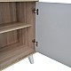 Μπουφές Billie Pakoworld Sonoma-Γκρι 149X40X77Εκ Μπουφές Billie Pakoworld Sonoma-Γκρι 149X40X77Εκ
