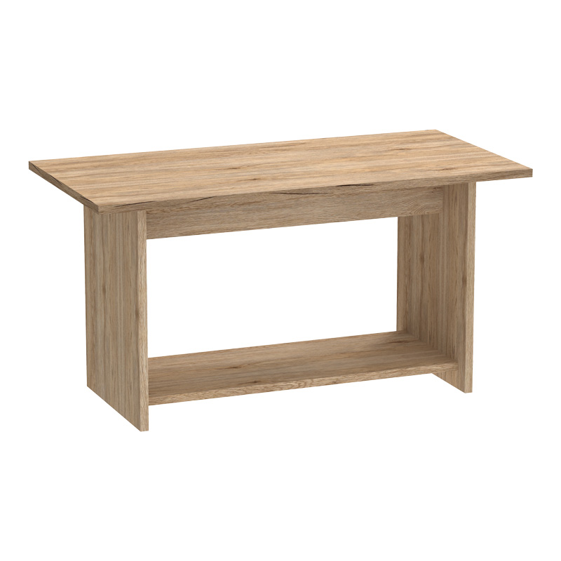 Τραπέζι Kumba Pakoworld Σε Oak Απόχρωση 80X40X42Εκ