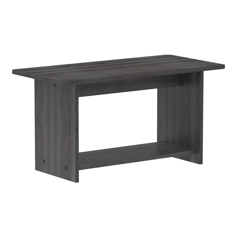 Τραπέζι Kumba Pakoworld Σε Ανθρακί-Wenge Απόχρωση 80X40X42Εκ