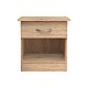Κομοδίνο Kona Pakoworld Σε Oak Απόχρωση 40X34X42Εκ Κομοδίνο Kona Pakoworld Σε Oak Απόχρωση 40X34X42Εκ