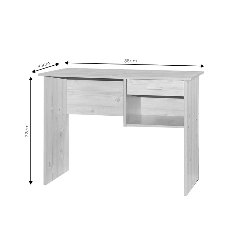 Γραφείο Εργασίας Με Συρτάρι Michael Pakoworld Φυσικό 88X45X72Εκ Γραφείο Εργασίας Με Συρτάρι Michael Pakoworld Φυσικό 88X45X72Εκ