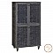 Παπουτσοθήκη-Ντουλάπι Ronan Pakoworld Χρώμα Wenge 70.5X35X122Εκ