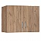 Πατάρι Ντουλάπας Zelia Pakoworld Δίφυλλο Oak 79X42X60Εκ