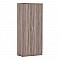 Ντουλάπα Ρούχων Δίφυλλη Zelia Pakoworld Σε Sonoma-Oak Απόχρωση 79X42X180Εκ