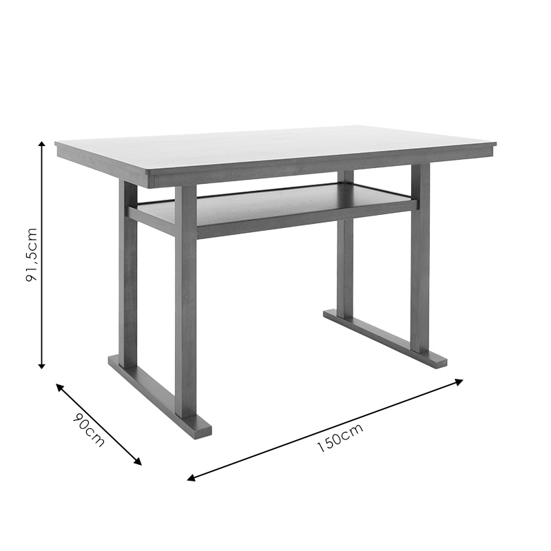 Τραπέζι Μπαρ Tenor Pakoworld Φυσικό Ξύλο Rubberwood-Μdf Καρυδί 150X90X91.5Εκ Τραπέζι Μπαρ Tenor Pakoworld Φυσικό Ξύλο Rubberwood-Μdf Καρυδί 150X90X91.5Εκ