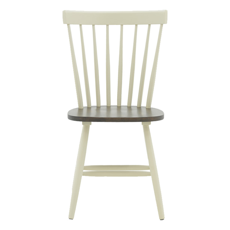 Καρέκλα Larus Pakoworld Φυσικό Ξύλo Rubberwood Ανθρακί-Λευκό 50X49X90Εκ. Καρέκλα Larus Pakoworld Φυσικό Ξύλo Rubberwood Ανθρακί-Λευκό 50X49X90Εκ.