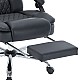 Καρέκλα Γραφείου Διευθυντή Thrive Pakoworld Premium Quality Μηχανισμός Massage-Θερμαινόμενη Πλάτη Pu Μαύρο