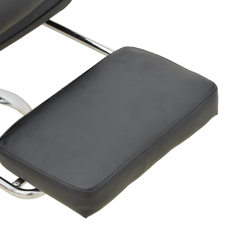 Καρέκλα Γραφείου Διευθυντή Με Υποπόδιο Zanci Pakoworld Pu Μαυρο 70X66X112-120Εκ