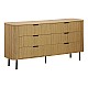 Συρταριέρα Scandi Pakoworld Με 6 Συρτάρια Φυσικό 153X46X81Εκ Συρταριέρα Scandi Pakoworld Με 6 Συρτάρια Φυσικό 153X46X81Εκ