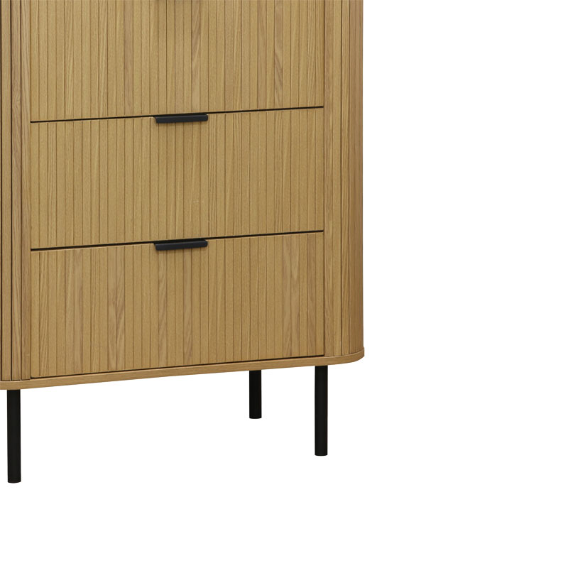 Συρταριέρα Scandi Pakoworld Με 4 Συρτάρια Φυσικό 79X46X115Εκ Συρταριέρα Scandi Pakoworld Με 4 Συρτάρια Φυσικό 79X46X115Εκ