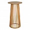 Τραπέζι Μπαρ Domonic Pakoworld Mdf Φυσικό Φ60X105Εκ