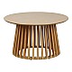 Τραπέζι Σαλονιού Domonic Pakoworld Mdf/Pw Σε Φυσική Απόχρωση Φ80X45Εκ Τραπέζι Σαλονιού Domonic Pakoworld Mdf/Pw Σε Φυσική Απόχρωση Φ80X45Εκ