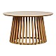 Τραπέζι Σαλονιού Domonic Pakoworld Mdf/Pw Σε Φυσική Απόχρωση Φ80X45Εκ Τραπέζι Σαλονιού Domonic Pakoworld Mdf/Pw Σε Φυσική Απόχρωση Φ80X45Εκ
